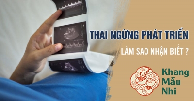 Dấu hiệu thai ngừng phát triển trong 3 tháng đầu thai kì